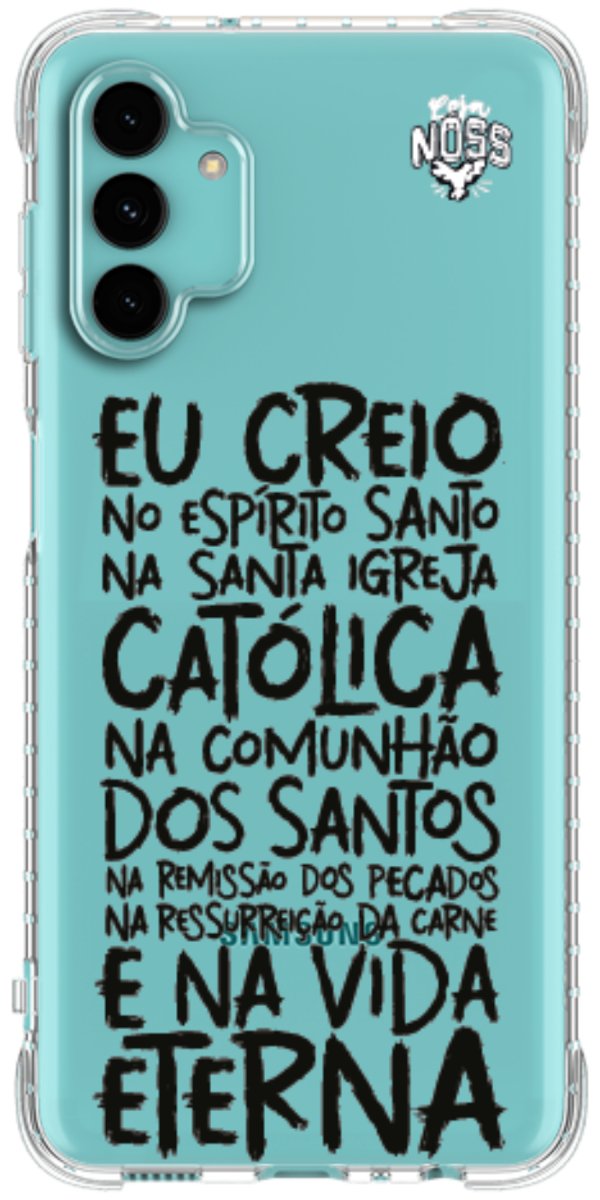 Capinha Para Celular Oração eu Creio
