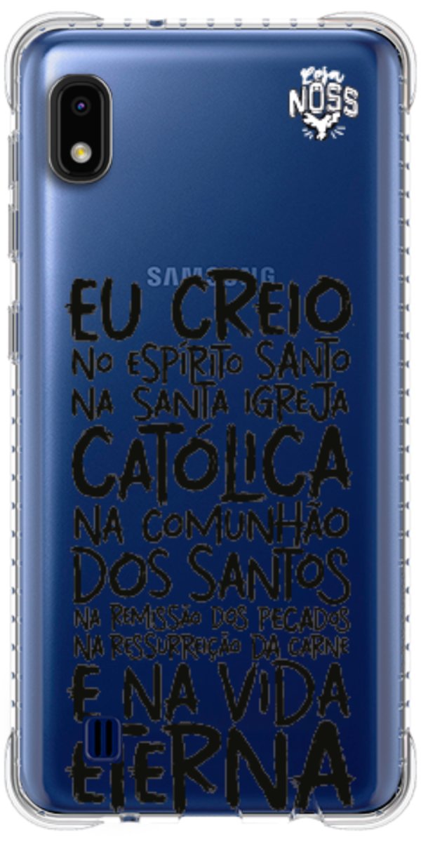 Capinha Para Celular Oração eu Creio