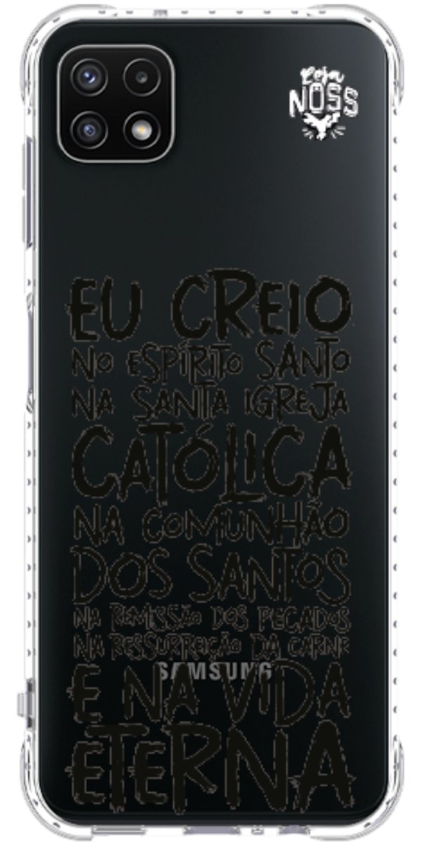 Capinha Para Celular Oração eu Creio