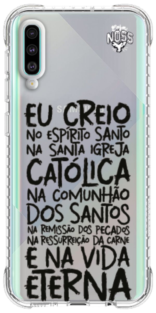 Capinha Para Celular Oração eu Creio