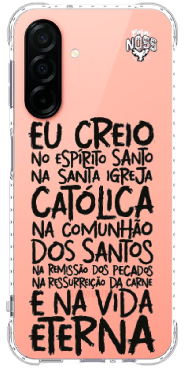 Capinha Para Celular Oração eu Creio