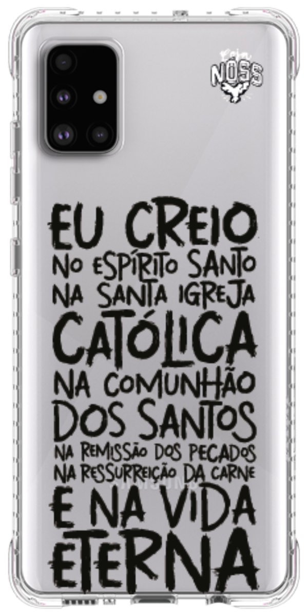 Capinha Para Celular Oração eu Creio