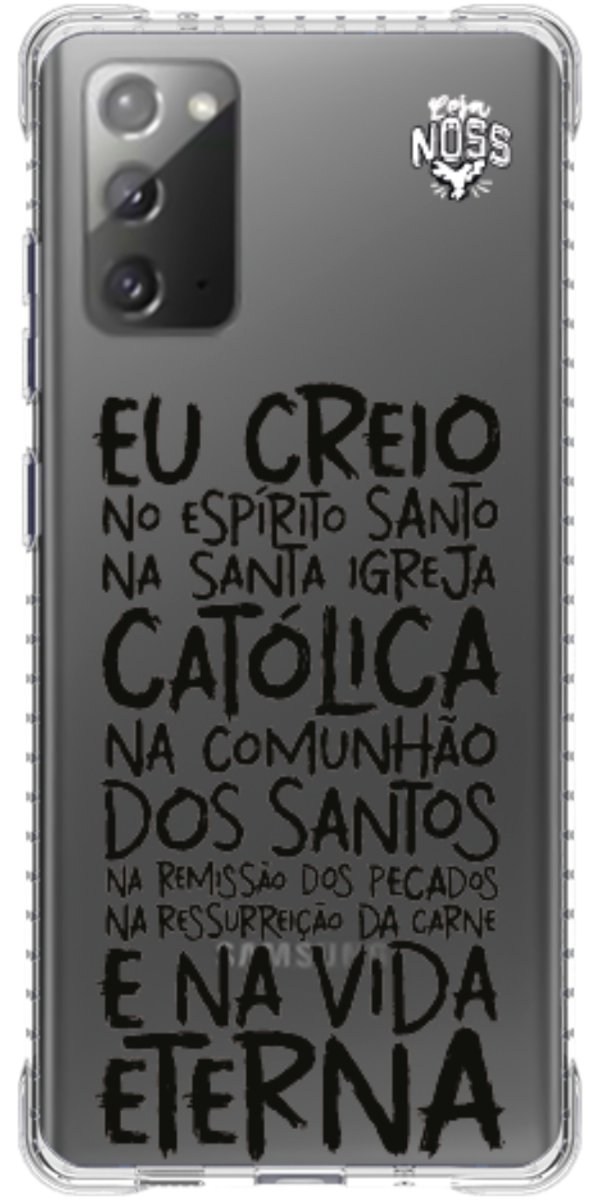 Capinha Para Celular Oração eu Creio