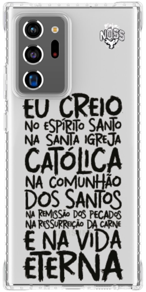 Capinha Para Celular Oração eu Creio
