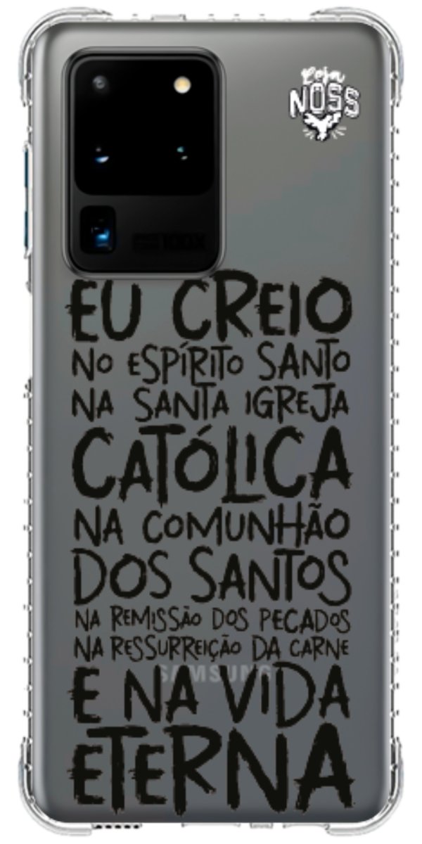 Capinha Para Celular Oração eu Creio