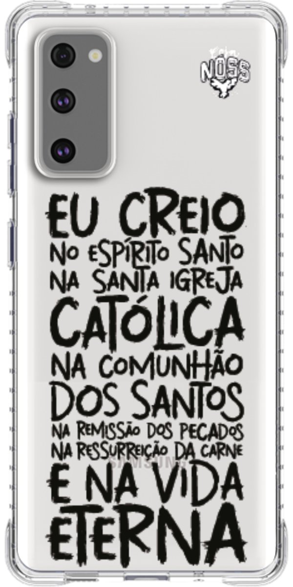 Capinha Para Celular Oração eu Creio