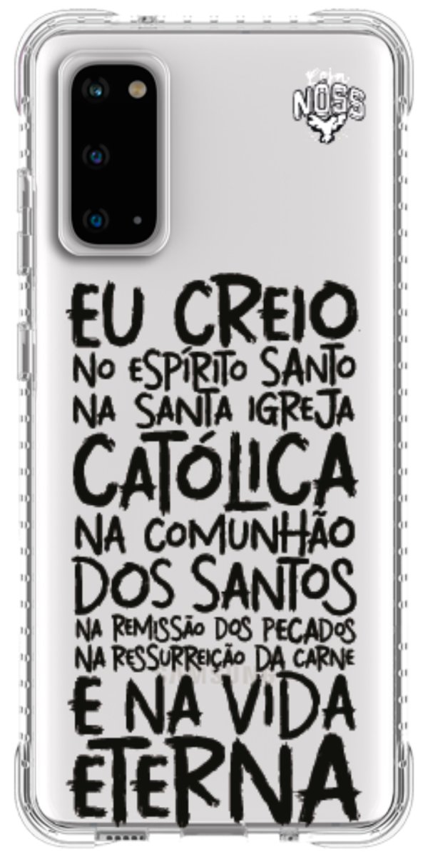 Capinha Para Celular Oração eu Creio