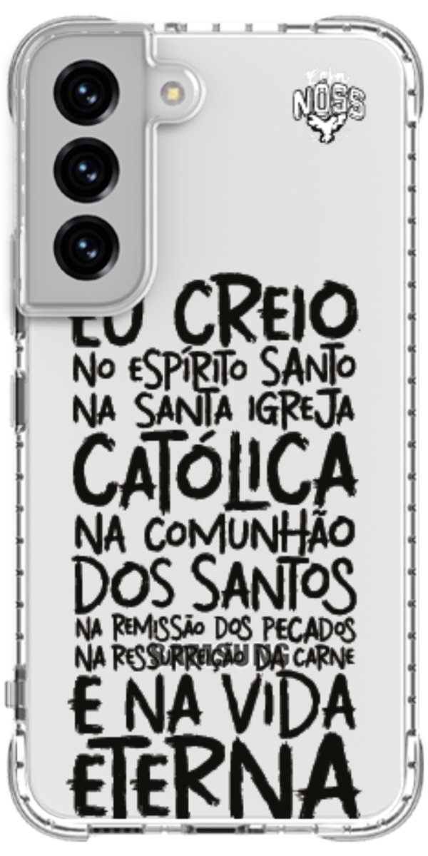 Capinha Para Celular Oração eu Creio