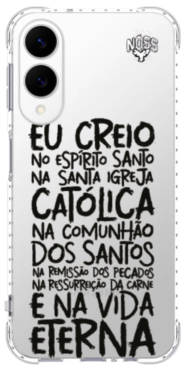 Capinha Para Celular Oração eu Creio