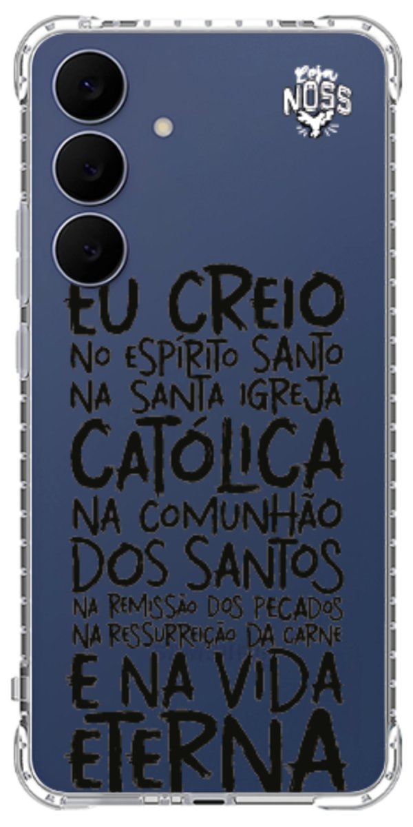 Capinha Para Celular Oração eu Creio