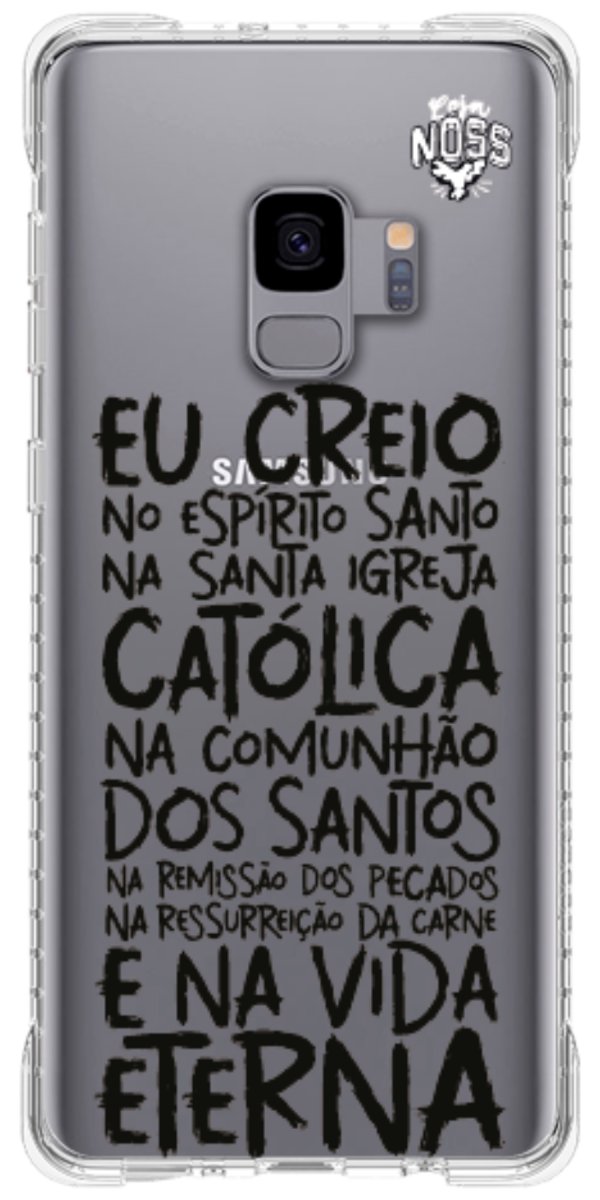 Capinha Para Celular Oração eu Creio
