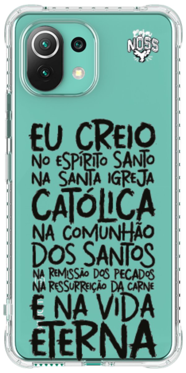 Capinha Para Celular Oração eu Creio