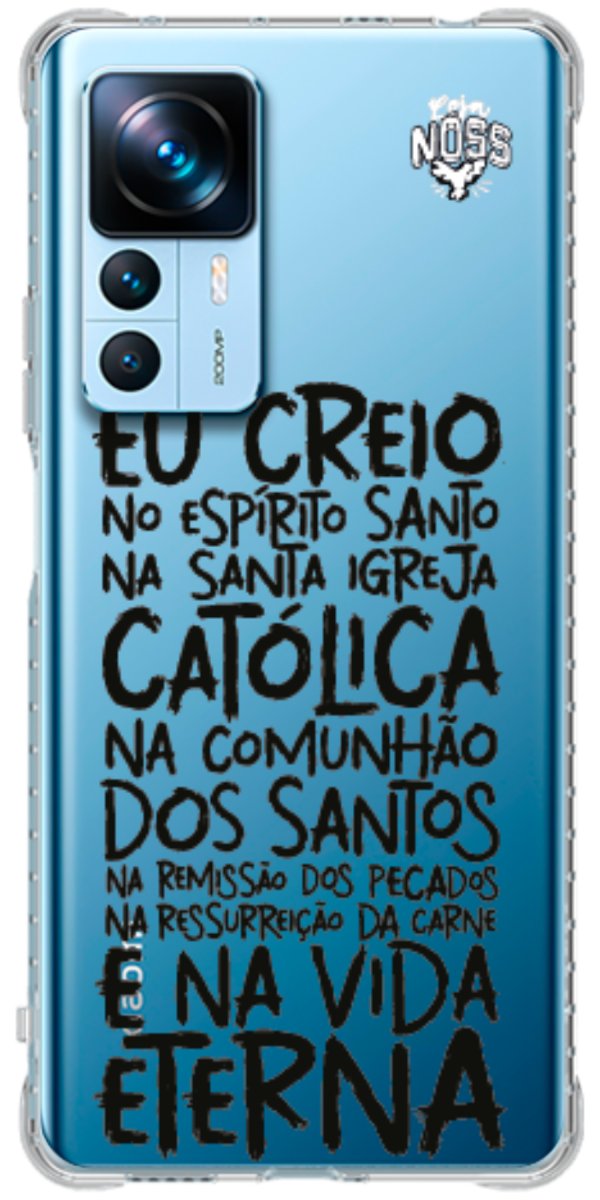 Capinha Para Celular Oração eu Creio
