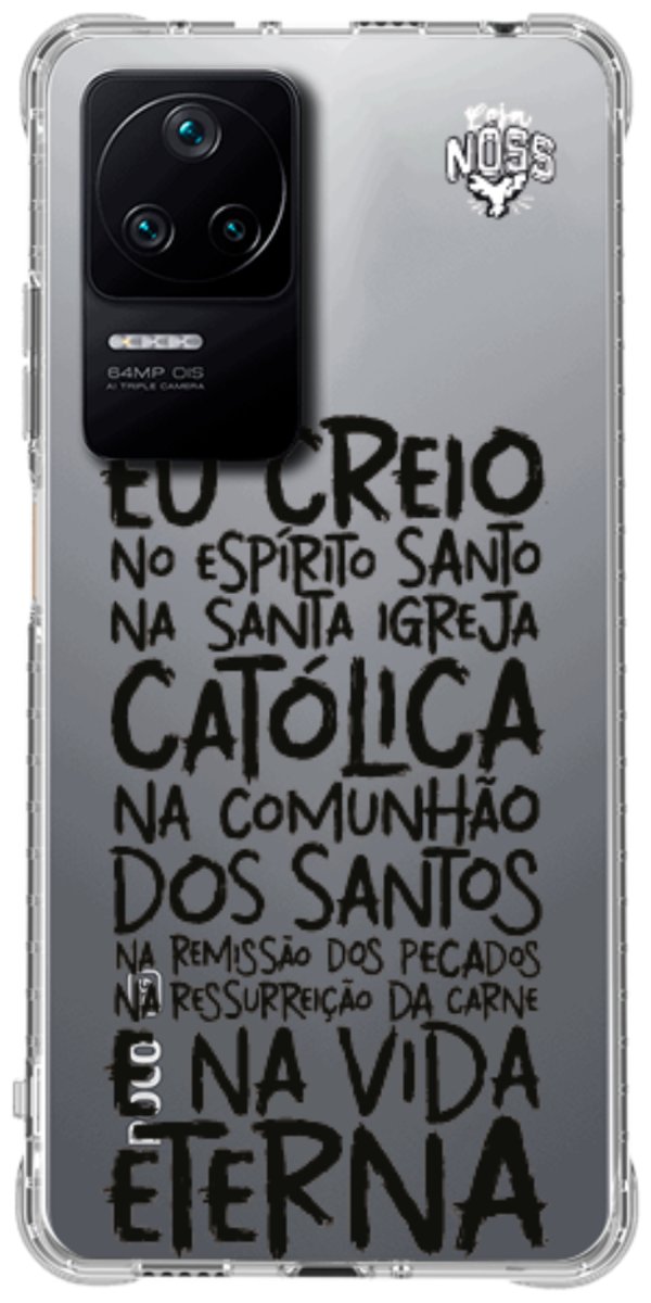 Capinha Para Celular Oração eu Creio