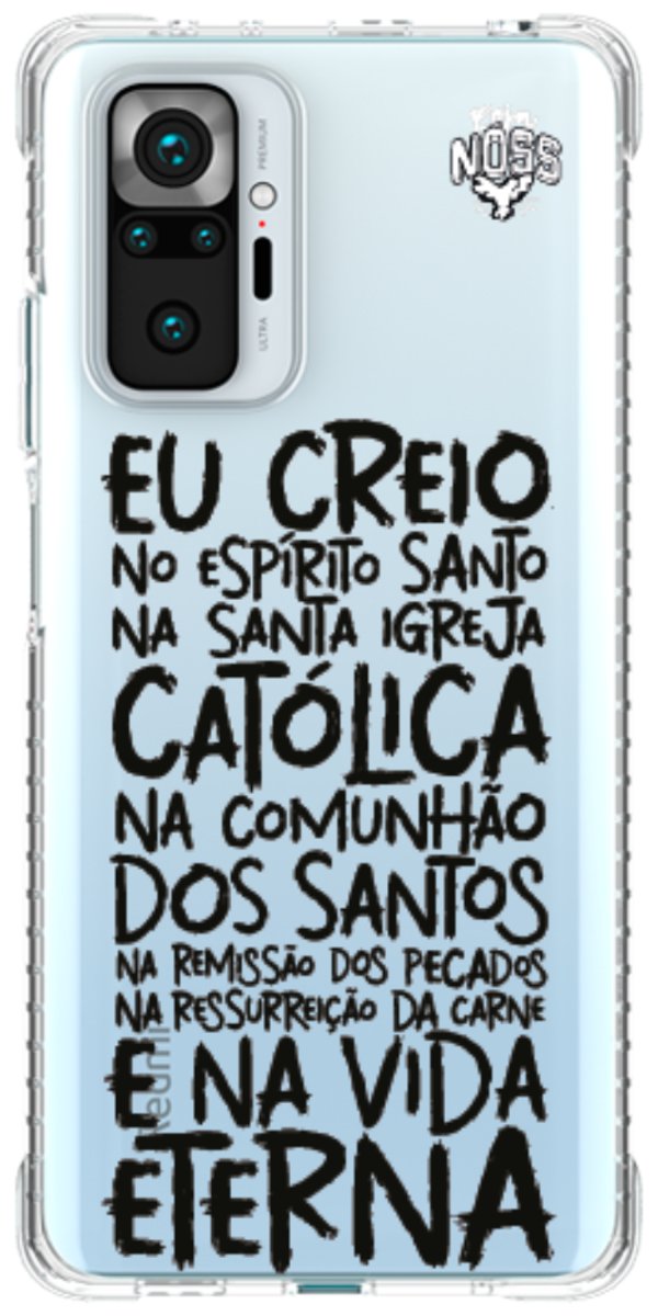 Capinha Para Celular Oração eu Creio