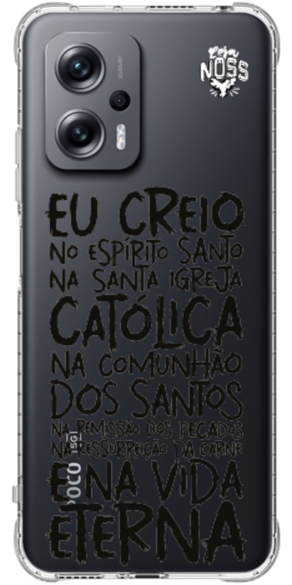 Capinha Para Celular Oração eu Creio