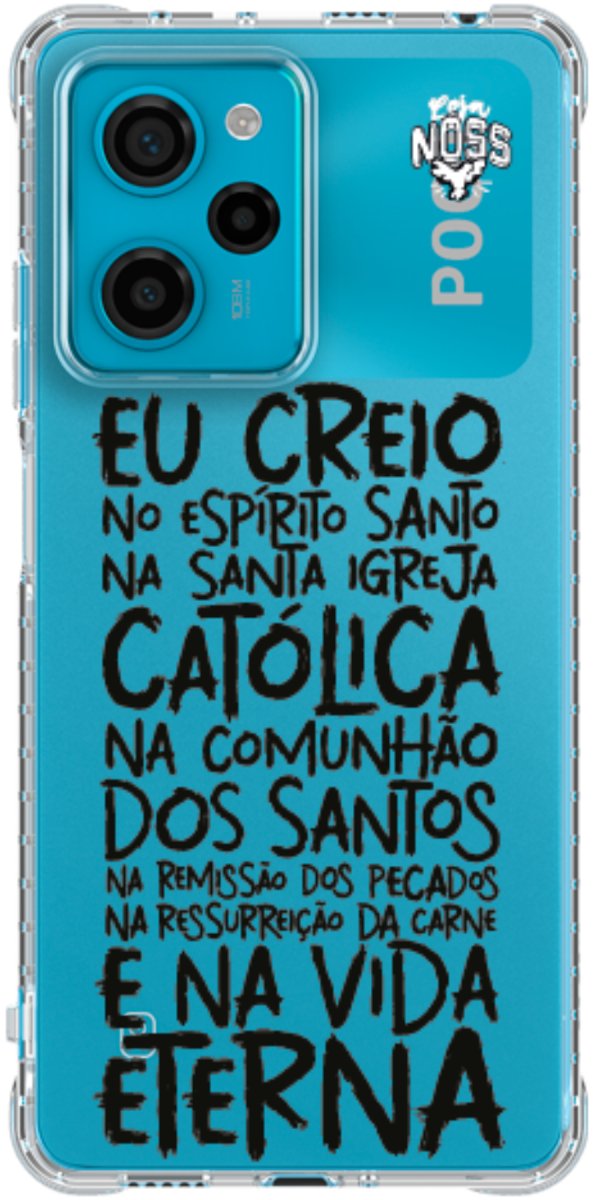 Capinha Para Celular Oração eu Creio