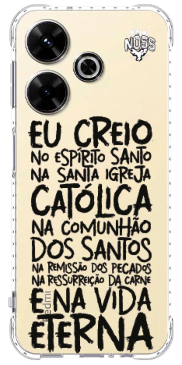 Capinha Para Celular Oração eu Creio