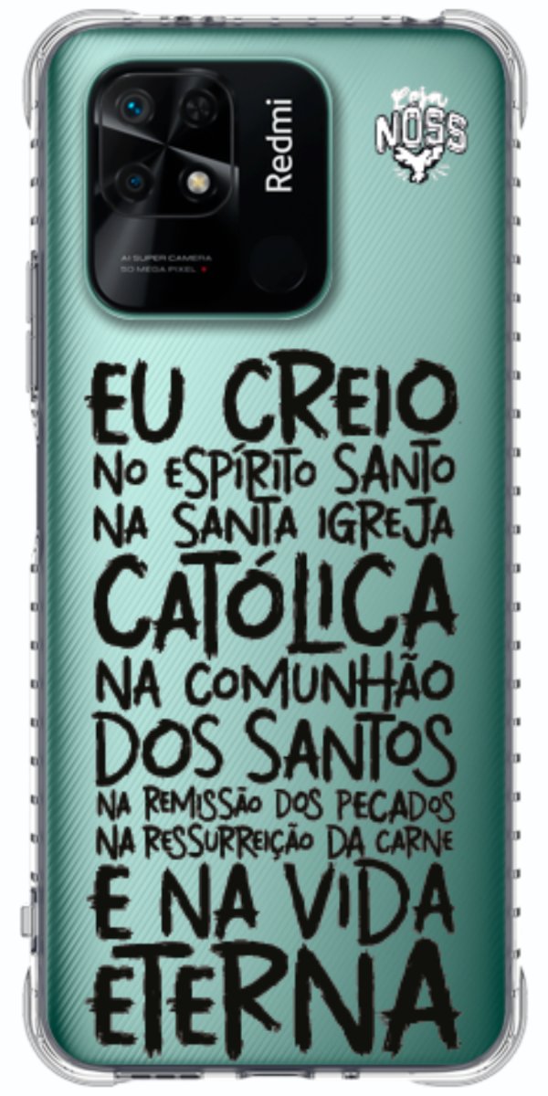 Capinha Para Celular Oração eu Creio