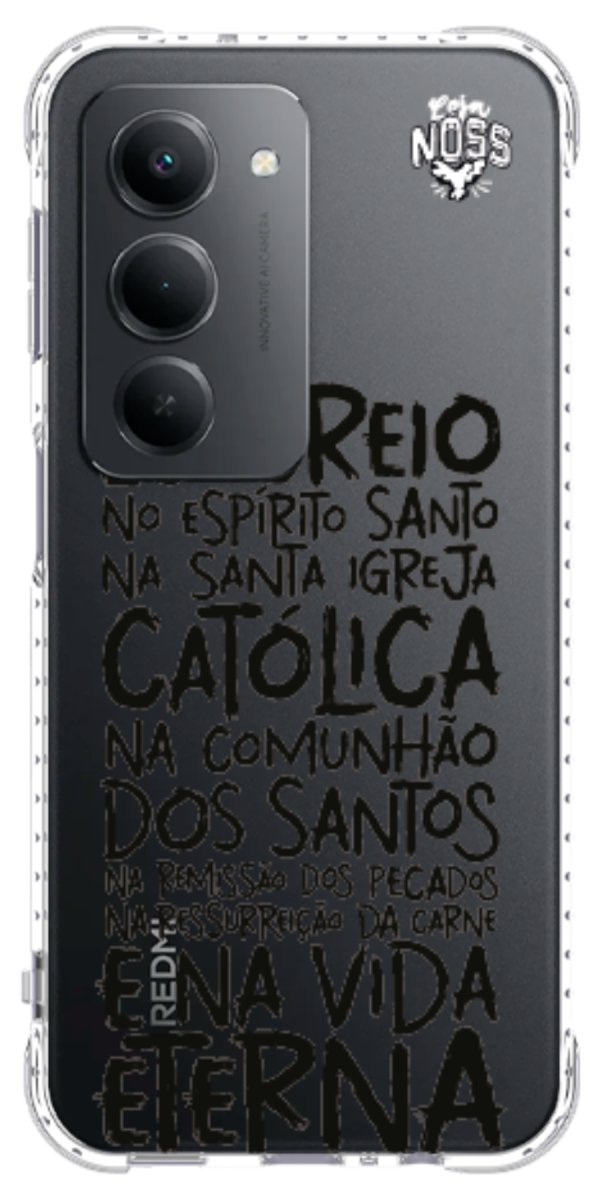 Capinha Para Celular Oração eu Creio