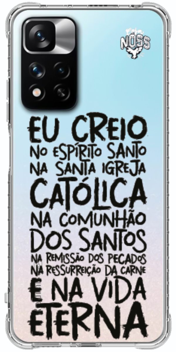 Capinha Para Celular Oração eu Creio