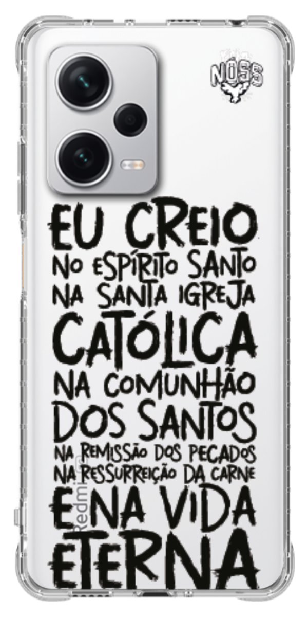 Capinha Para Celular Oração eu Creio