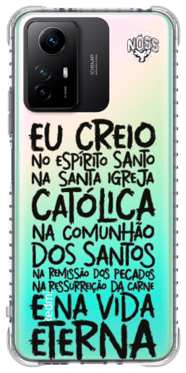 Capinha Para Celular Oração eu Creio