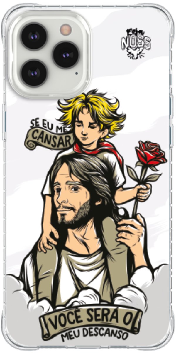 Capinha Para Celular Jesus é Meu Descanso