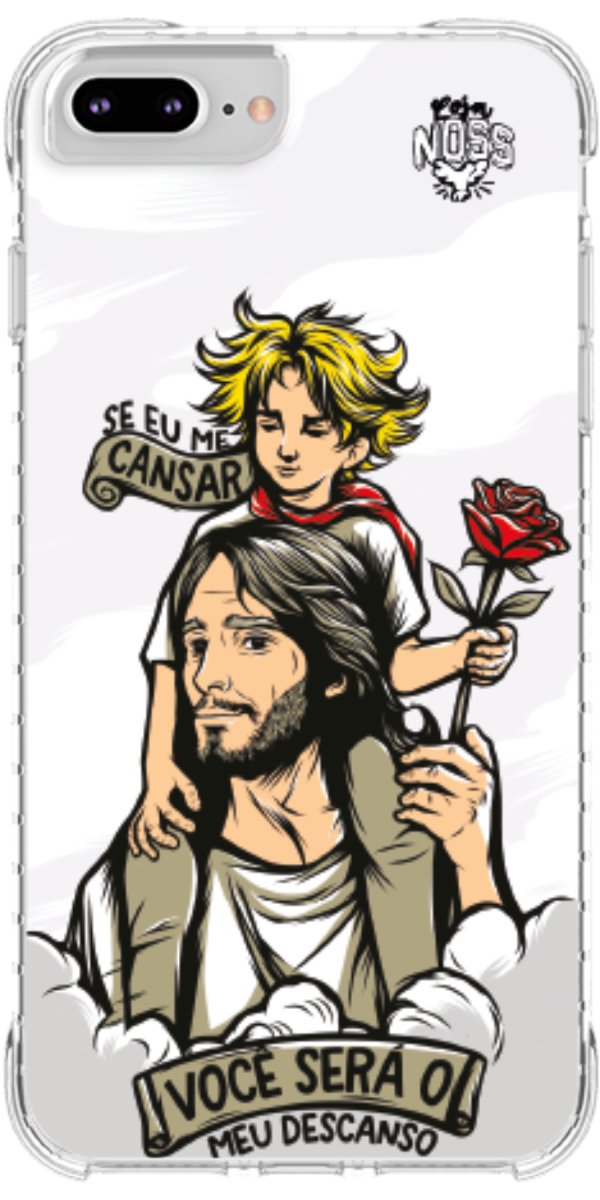 Capinha Para Celular Jesus é Meu Descanso