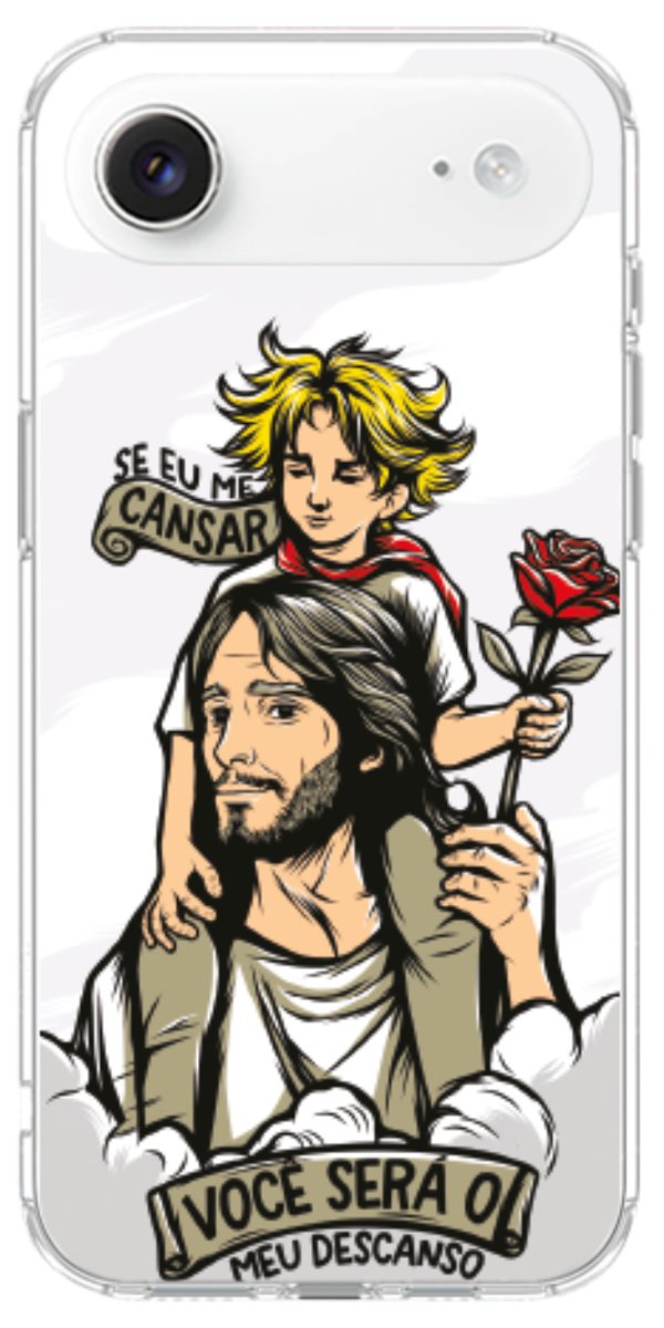 Capinha Para Celular Jesus é Meu Descanso