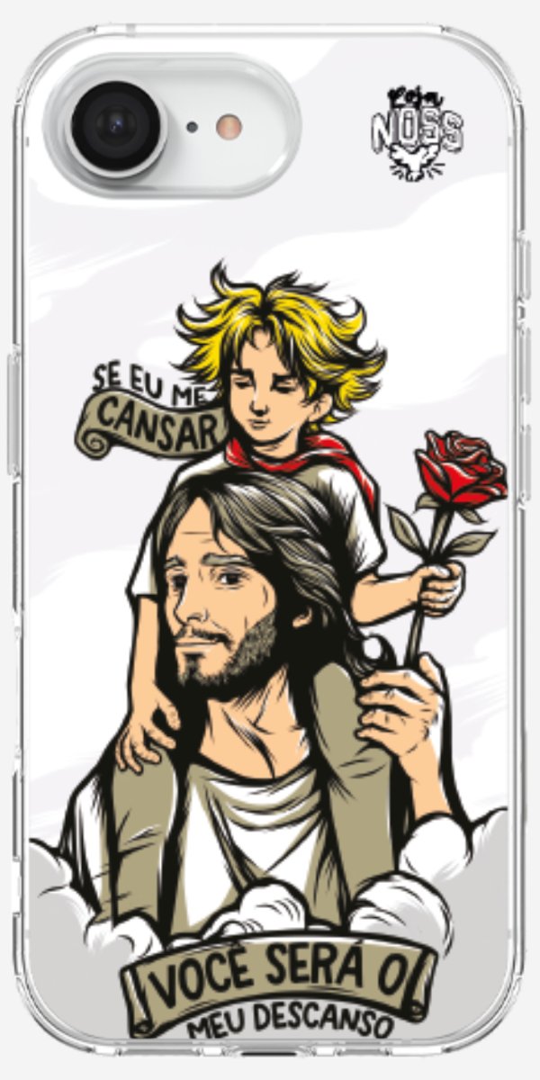Capinha Para Celular Jesus é Meu Descanso