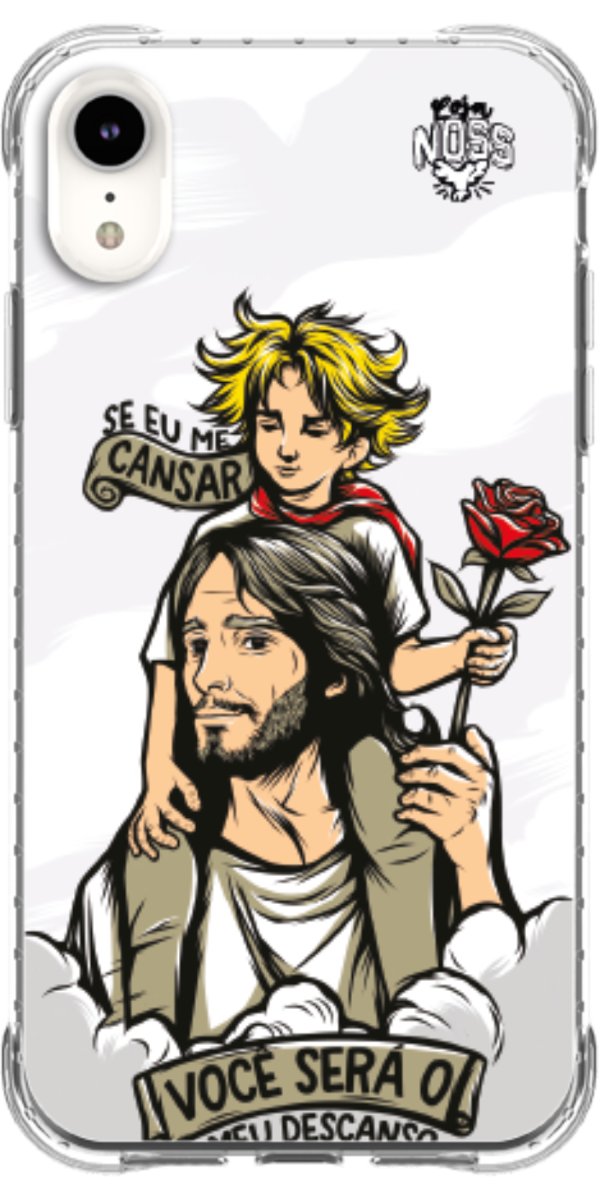 Capinha Para Celular Jesus é Meu Descanso