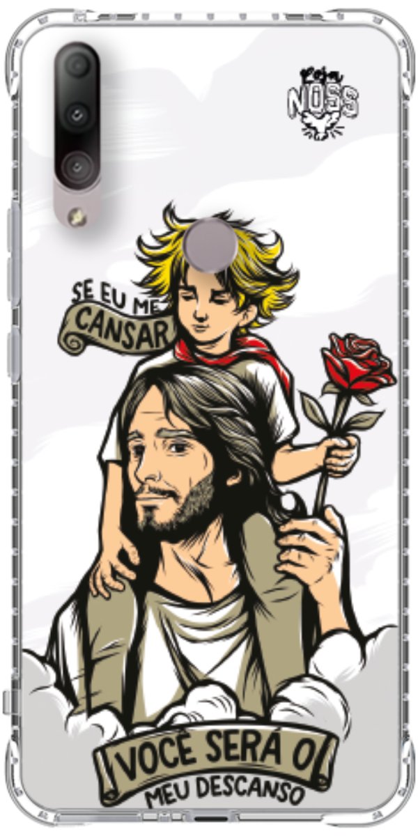 Capinha Para Celular Jesus é Meu Descanso