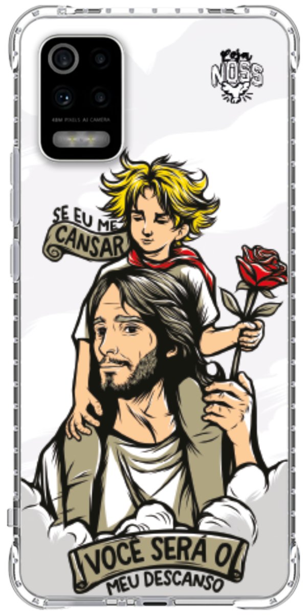 Capinha Para Celular Jesus é Meu Descanso