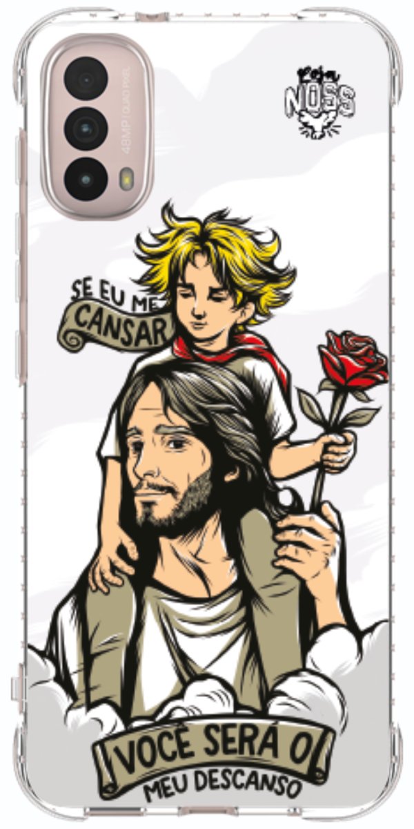 Capinha Para Celular Jesus é Meu Descanso