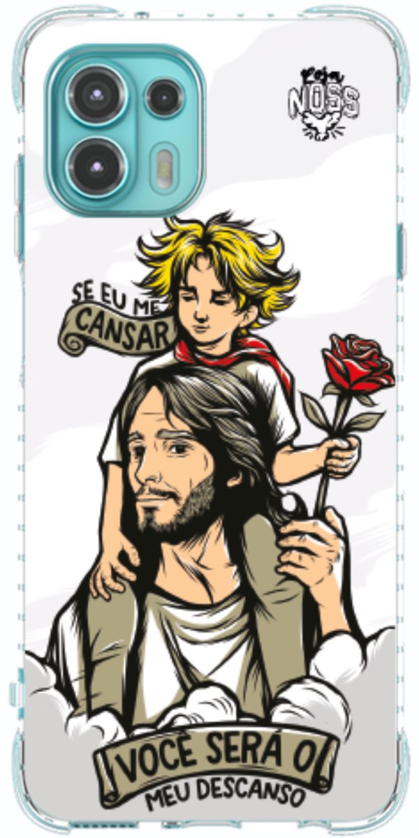 Capinha Para Celular Jesus é Meu Descanso