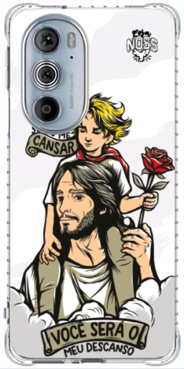 Capinha Para Celular Jesus é Meu Descanso