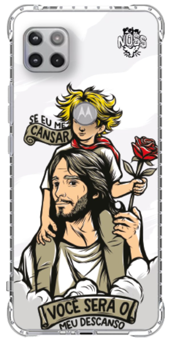 Capinha Para Celular Jesus é Meu Descanso