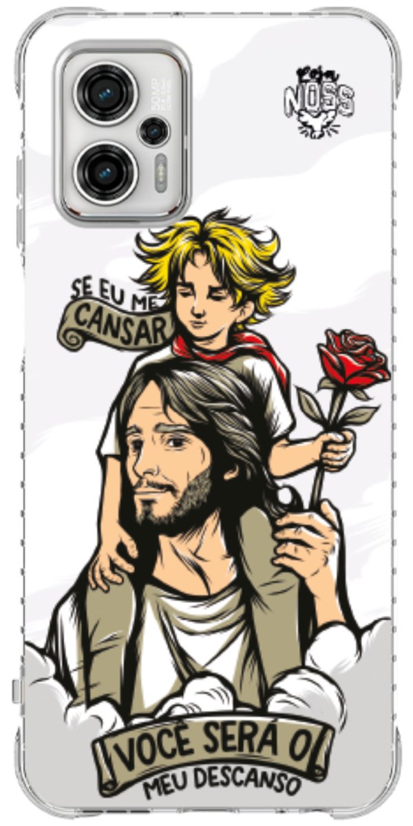 Capinha Para Celular Jesus é Meu Descanso