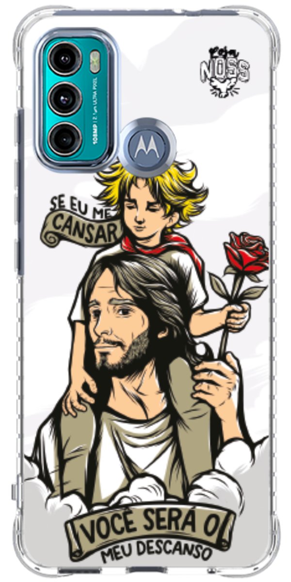 Capinha Para Celular Jesus é Meu Descanso