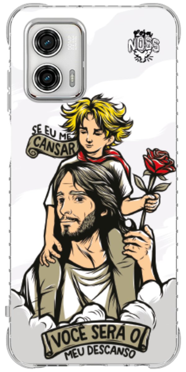 Capinha Para Celular Jesus é Meu Descanso