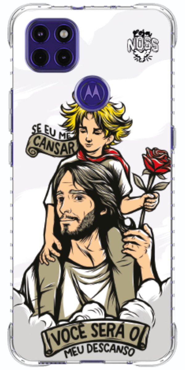 Capinha Para Celular Jesus é Meu Descanso