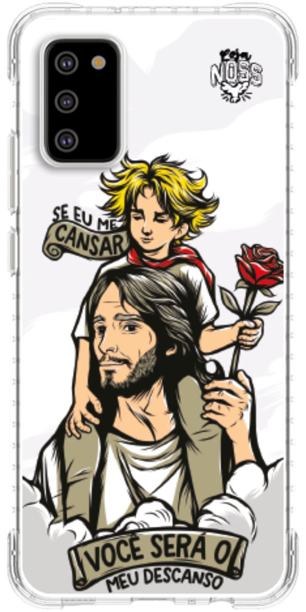 Capinha Para Celular Jesus é Meu Descanso