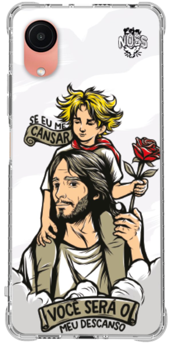 Capinha Para Celular Jesus é Meu Descanso