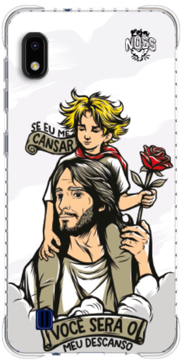 Capinha Para Celular Jesus é Meu Descanso