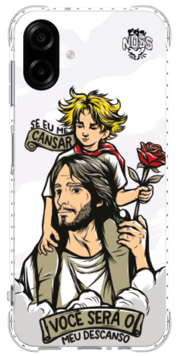 Capinha Para Celular Jesus é Meu Descanso