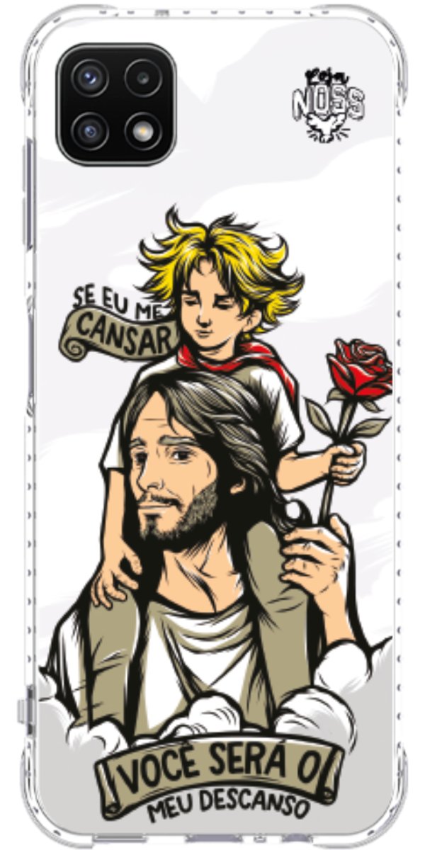 Capinha Para Celular Jesus é Meu Descanso