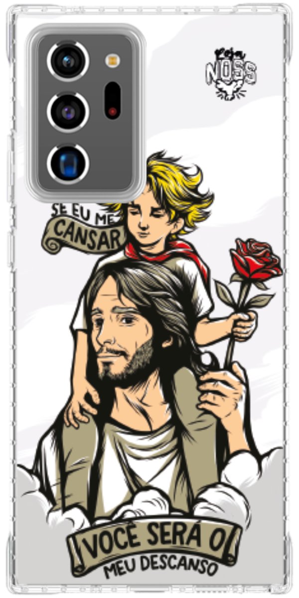 Capinha Para Celular Jesus é Meu Descanso
