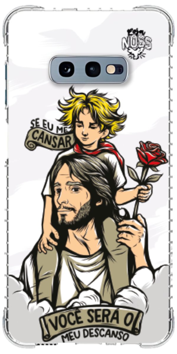 Capinha Para Celular Jesus é Meu Descanso