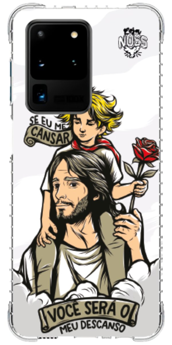 Capinha Para Celular Jesus é Meu Descanso